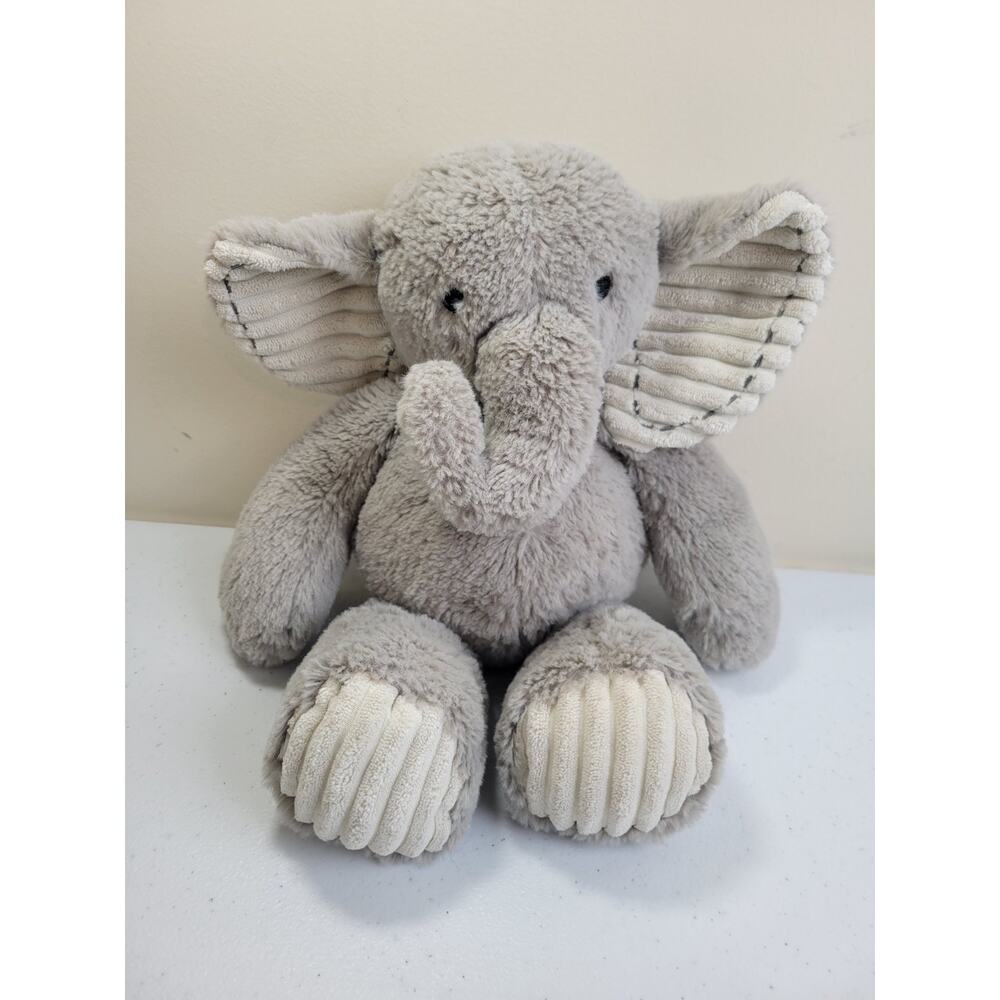 Lambs & Ivy Jungle Safari Gray Jett the‎ Elephant Plush Stuffed Animal Toy